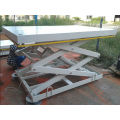 warehouse cargo lifting platform/ hydraulic warehouse scissor lift